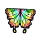 thumbnail image 1 of Chal de disfraz de alas de mariposa de hada para niños, ideal para fiestas, espectáculos y carnavales. Vistoso, 1 of 9