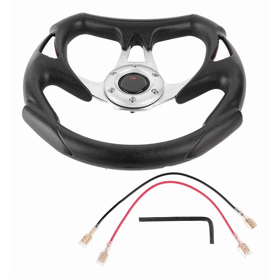 Applicable to 13 Inch 320 Mm Racing Steering Wheel, Universal, Alum