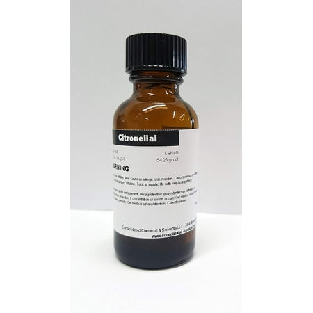 Citronellal High Purity Aroma Compound 30ml (1 Fl Oz)