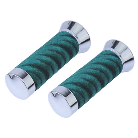 Alta Swirl Velvet Velour Bicycle Grips with Chrome End Cover (Green) price history on PriceWatchPro