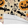 thumbnail image 5 of longantii Halloween Sweaters for Women Button Knit Cardigan Long Sleeve Ghost Graphic Cute Spooky Fall Winter Trendy Tops Lightweight Breathable Cardigan for Funny Party Ginger 4XL, 5 of 7