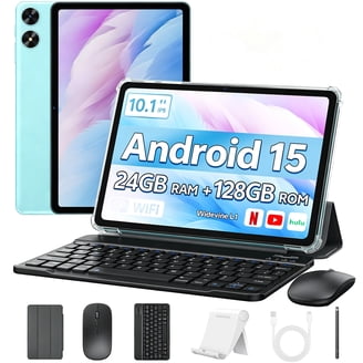 Jikocxn, Android 15 Tablet, 10.1 inch, 24GB RAM, 128GB ROM