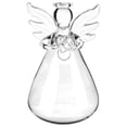 thumbnail image 5 of DIY Home Garden Decor Clear Angel Glass Hanging Vase Bottle Terrarium Hydroponic Container Plant Pot 5cm*9cm/7cm*11cm, 5 of 6