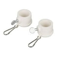 thumbnail image 2 of Almencla 5-6pack 2pcs Rotation Drapeau Pôle Bagues de Montage Oeillet Clip Plastique 1.15inch 5 Pcs, 2 of 8