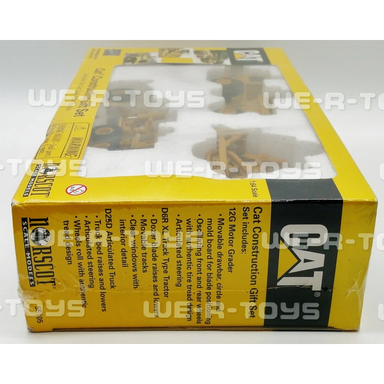 Caterpillar Cat Construction Vehicle Gift Set Norscot 2002 Caterpillar Cat Construction Vehicle Gift Set Norscot 2002