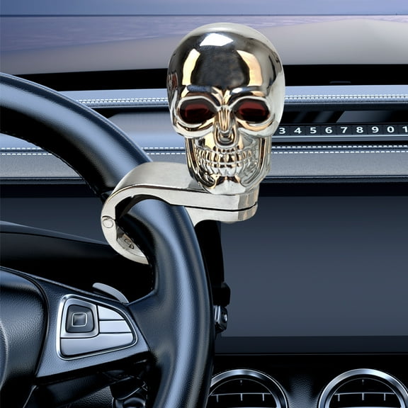 Universal Car Steering Wheel Power Assistor Skull-shaped Power Assist Ball Bearing Type