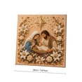 thumbnail image 2 of Nativity Diamond Painting Kit, Holy Family Virgin Mary Jesus DIY Diamond Art Set, Pearl Beaded Mosaic Craft Kit for Adult, Christmas Religious Home Wall Decor Gift, 2 of 5