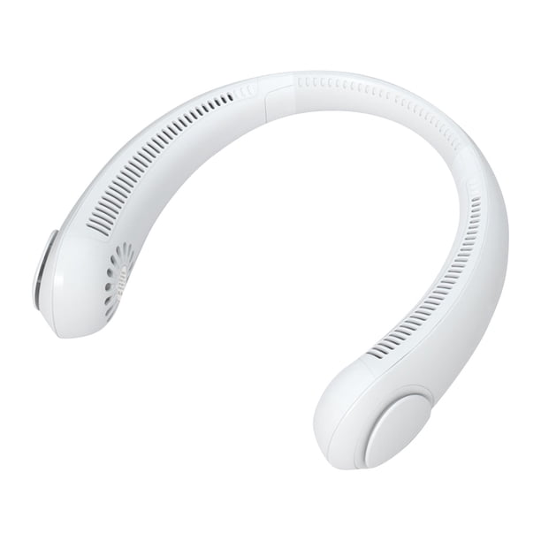 便宜卖啦EasyLife Fan silenciosa colgante recargable portátil del cuello de la fan de la fan de la banda para el cuello sin manos sin cuchilla