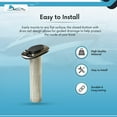 thumbnail image 5 of MARINE CITY Heavy Duty Stainless Steel Flush Mount Rod Holder and PVC Liner with Cap and Gasket 15 Degree for Marines  Boats  Yachts  Kayaks Pack of 1, 5 of 8