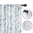 thumbnail image 4 of Blackout Kids Curtains,Math Equations Science Symbols Pattern Childrens Insulated Curtains Set Of 2,Bedroom Essentials,Toddler Room Decor 42"x54", 4 of 5