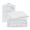 WHITE, variant on Marquess 4 Piece Microfiber Sheet Set Beige Queen Bedding Set, Deep Pocket Bed Sheets