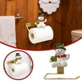 thumbnail image 2 of Hearth & Gear Paper Holder Wall Mounted Bathroom Tissue Dispenser With Easy Installation For Home And Use Large Stain Glass Window Hanging Window Decorations Hanging Christmas Ornament Hooks Long, 2 of 6