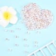 thumbnail image 5 of 144pcs Preciosaeg Beads Czech Bicone(451 69 302 Rondelle) 70120 20000 Light Rose AB 2x 4mm Hole: 0.8mm, 5 of 5