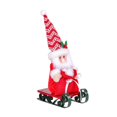 thumbnail image 4 of Bolsa de regalo con adorno navideño Muñeca Juguete de escritorio portátil Exhibición navideña para Sombrero tejido, 4 of 9