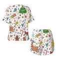 thumbnail image 5 of Xecao Winter Christmas And New Year Deer print Swimsuit for women, Summer-ready, sporty style.Quick-dry fabric. Many sizes & colors., 5 of 9