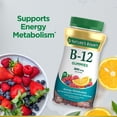 thumbnail image 4 of Suplemento: gomitas de vitamina B12 de Nature's Bounty, 500 mcg, 160 unidades, 4 of 8