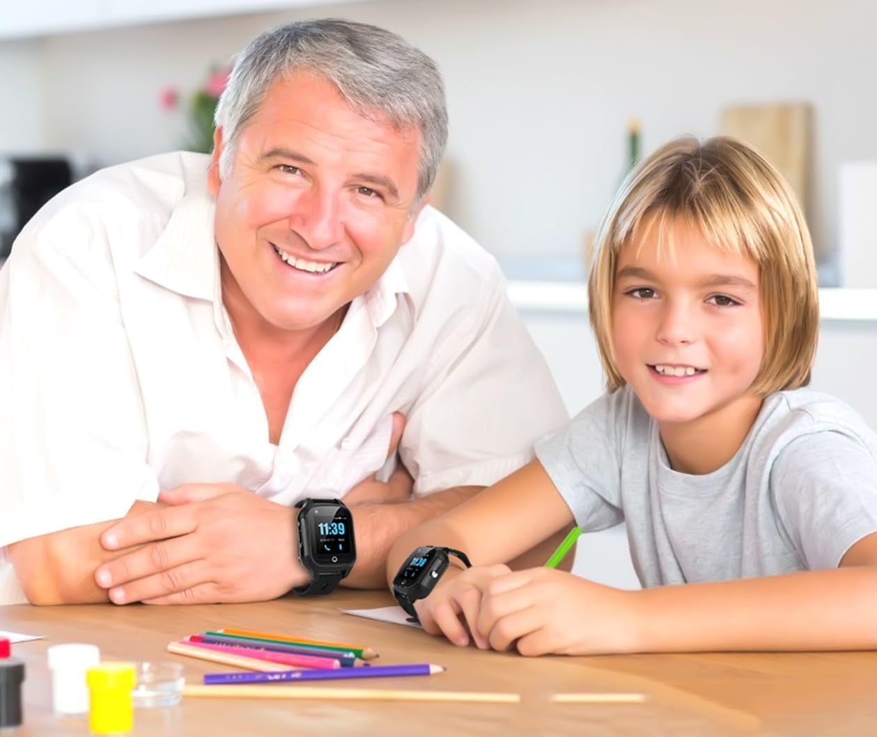No Contracts | One-Time Cost | No Monthly Fee | Fall Detection | Medical Alert Watch | Waterproof | Take It Everywhere | Calls 911 | 2-Way Voice Communication