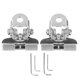 thumbnail image 1 of Soporte de montaje de barra de luz LED para capó, abrazadera de montaje de Lámpara de trabajo Universal ajustable de acero inoxidable 304, 2 uds., 1 of 9