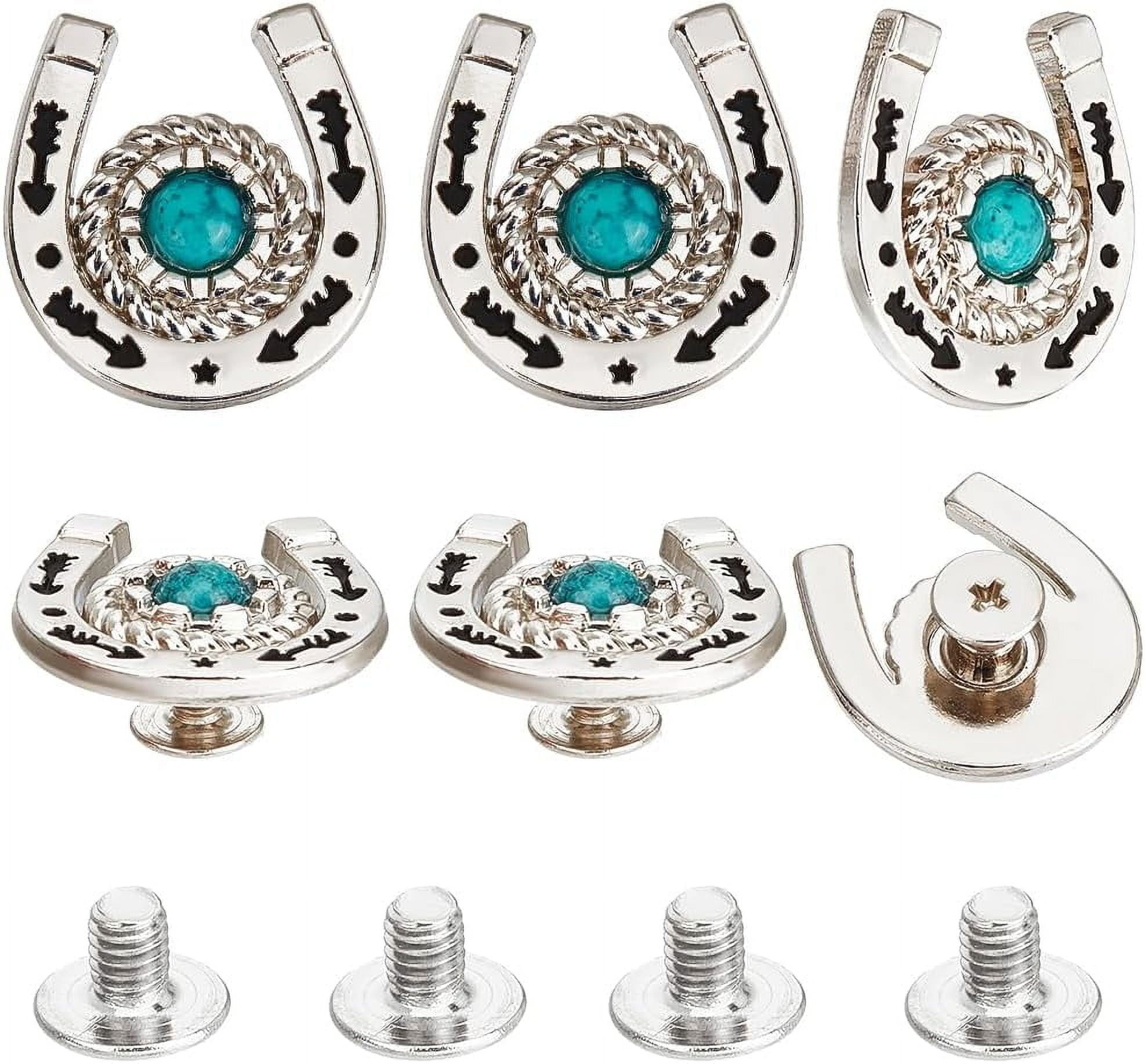 Lot De 20 Rivets Décoratifs Colorés Pour Sacs, Vêtements, Clous, 15 Mm Or Argent Bronze Rose Noir Vert Accessoires Champignon Rose 94519265