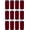 Burgundy, variant on Blank Neoprene Collapsible 16 oz. Can Coolie (12 Pack, Burgundy)