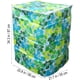 thumbnail image 2 of ZHAOCHENG Funda protectora para lavadora, carga superior, lavadora, secadora, impermeable, patrón de flores prósperas, 55 × 58 × 87 cm, 2 of 5