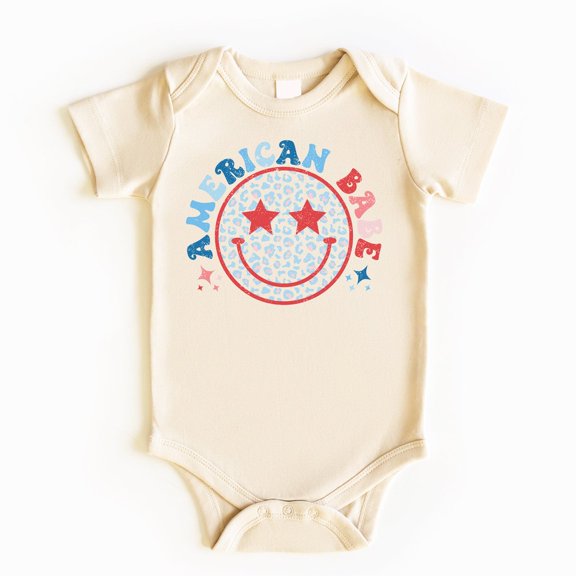 American Babe Bodysuit, Fourth Of July Baby Outfit, 4Th Of July Shirt, Baby Bodysuit, Baby Outfit, 4Th Of July Shirt, Independence Day Shirt Cute Baby Onesie, BABY BODYSUIT LAT 4424