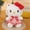 Hello Kitty 23cm, variant on Sanrio Hello Kitty Plush Toy Anime Doll Kulomi Car Ornament Osmanthus Dog Melody Room Decoration Boys and Girls Holiday Gifts