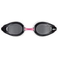 thumbnail image 2 of Arena Tracks Swimming Goggles in White-Smoke-Fuchsia, Adjustable Size, 2 of 2