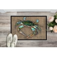 thumbnail image 2 of Carolines Treasures 8731MAT 18 x 27 in. Burlap Crab Indoor Or Outdoor Mat, 2 of 4