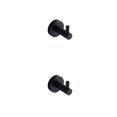 thumbnail image 3 of Yuarrent Gancho de baño Colgador de acero inoxidable Soporte colgante Ganchos montados en la pared Herramientas Estante de montaje Accesorios para el Tipo 1 2piezas Yuarrent CBP183560, 3 of 6