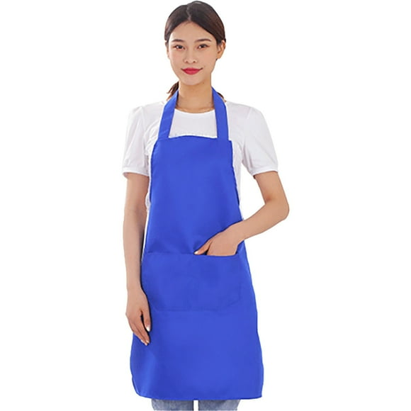 Aprons for Women with Pockets Apron for Women with Pockets Blue