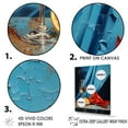 thumbnail image 3 of Designart "Crisp Cavas Sparkle I" Wine Floater Framed Wall Art Prints, 3 of 5