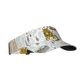 thumbnail image 2 of Disketp Cute Colorful Animal Sun Visors for Women Men Unisex Tennis Golf Visor Hat Adjustable Summer Hats Sport Outdoor Visor Hat UV Protection Cap, 2 of 8