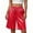Red, variant on Bixock Silk Pajamas Shorts for Women Plus Size Loungewear Shorts High Elastic Waist Sleep Shorts Loose Thin Breathable Casual Indoor Homewear Sleepwear Trousers Women Clothings