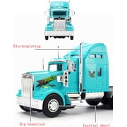 Big Daddy - Friction Powered Big Rig Semi Truck Transport Tanker Truck Toy Vehicle