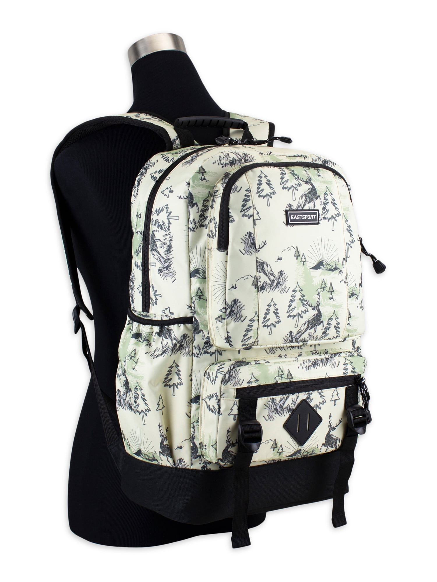 Eastsport Unisex Lexington Laptop Backpack, Deer Print