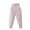 Pink, variant on ShomPort Infant Toddler Kids High Waisted Joggers Fall Cotton Loose Comfy Sweatpants for Boys and Girls