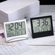 thumbnail image 5 of Reloj de viaje creativo y sencillo, reloj despertador electrónico plegable con palabra, fecha y temperatura, reloj de escritorio, 5 of 6