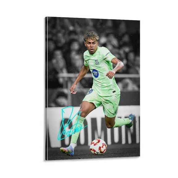 Lamine Yamal Soccer Poster Football Player Canvas Wall Art (39) Poster For Bedroom Kitchen Bathroom Living Room Office Decor