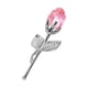 thumbnail image 2 of Rosa de cristal eterna preservada | Flor natural auténtica con luz LED | Regalo romántico para San Valentín, boda, aniversario o cumpleaños en caja de aleación rosa o azul, 2 of 6