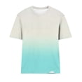 thumbnail image 5 of Fewfanhot Womens Short Sleeve Tops Summer T Shirts Round Neck Gradient Color Casual Fashion Basic Tee, S-5XL, 5 of 5