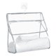 thumbnail image 1 of Bolsa de almacenamiento de ropa, impermeable, transparente, organizador de ropa interior, bolsa colgante TUP para dormitorio de baño, borde gris Methold HA004902-03, 1 of 7
