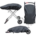 thumbnail image 2 of Toystoory Funda negra para barbacoa pequeña, resistente, impermeable, para muebles de exterior Kits de desorden para acampar, 2 of 6