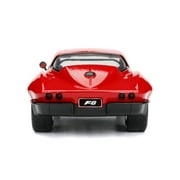 Fast & Furious 1:24 Lettys 1966 Chevy Corvette Die-cast Car Play Vehicles