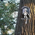 thumbnail image 7 of Hotyverty Vintage Window Skeleton Resin Wall Figurine, Gothic Indoor Wall Decor for Door Mantel, Creative Halloween Gift for Halloween Party Decor Enthusiasts, 7 of 7