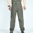 thumbnail image 4 of Tumotour Cargo Pants For Men Zipper Pockets Water Resistant Lightweight Tactical Hiking Pants Outdoor Casual Solid Color Stretch Work Trousers, 4 of 4