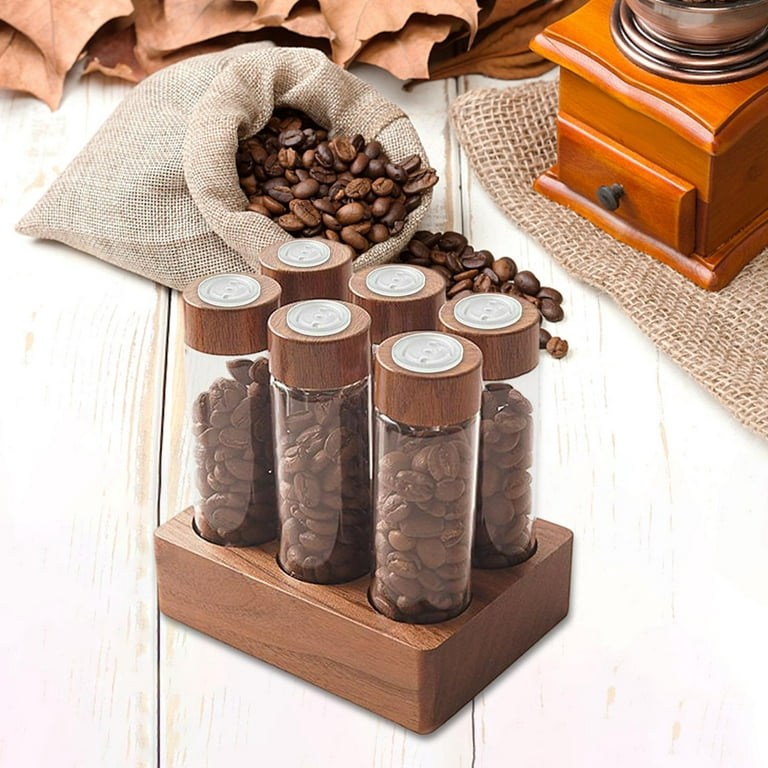 Borosilicate Glass Storage Jars, Glass Coffee Bean Storage
