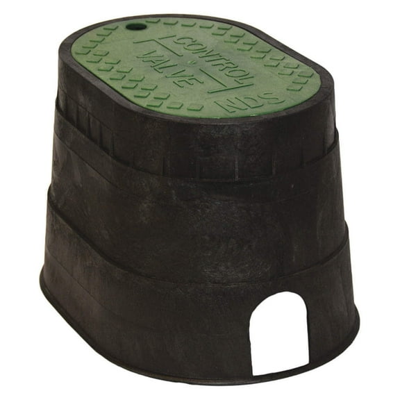 Valve Box,Rectangular,9-3/4" H x 11" W