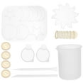 thumbnail image 1 of 1 Set Resin Casting Mold Kit Silicone Mold Making Jewelry Pendant Molds Set, 1 of 5