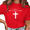 1-Red, variant on Giffimy Women I Can T But I Know A Guy Distressed Cross Christian Faith Graphic Crew Neck Short Sleeve S-3XL Grey Tops